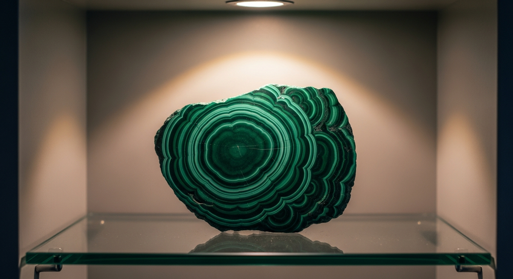 How to choose a malachite specimen for display
