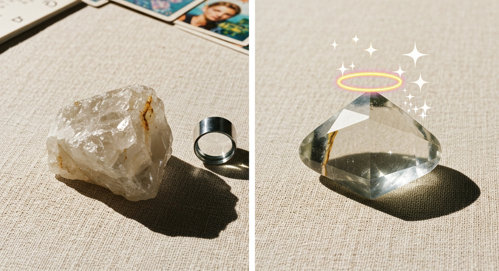 Identifying common stone imitations