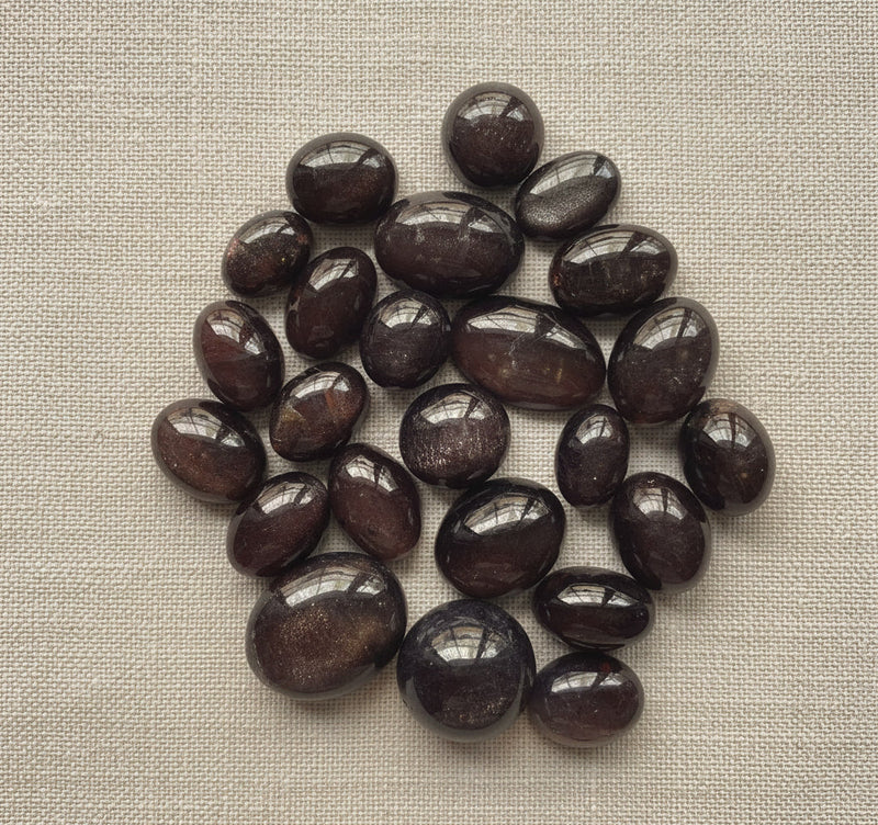 Sunstone Cat's Eye from India, hand-graded by The Stone Atlas, lot XA14