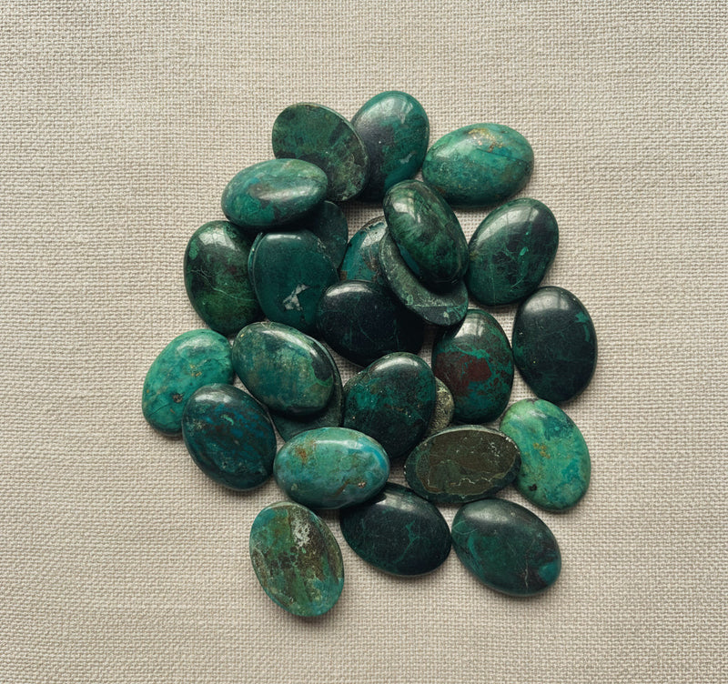 Chrysocolla from Africa, hand-graded by The Stone Atlas, lot XA21