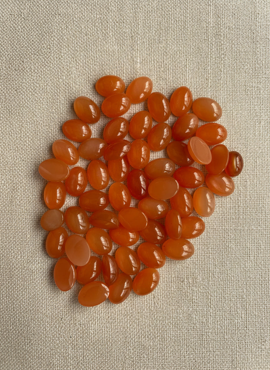 Orange Moonstone from India, hand-graded by The Stone Atlas, lot XA22
