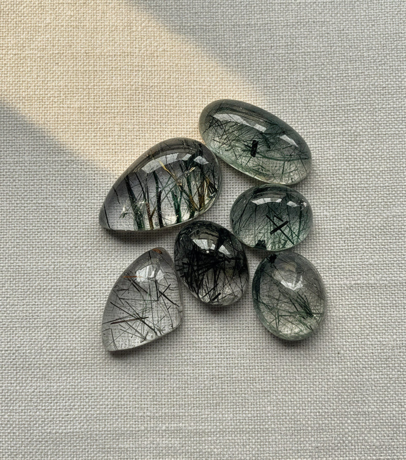 Green Rutilated Quartz from Brazil, hand-graded by The Stone Atlas, lot XA27