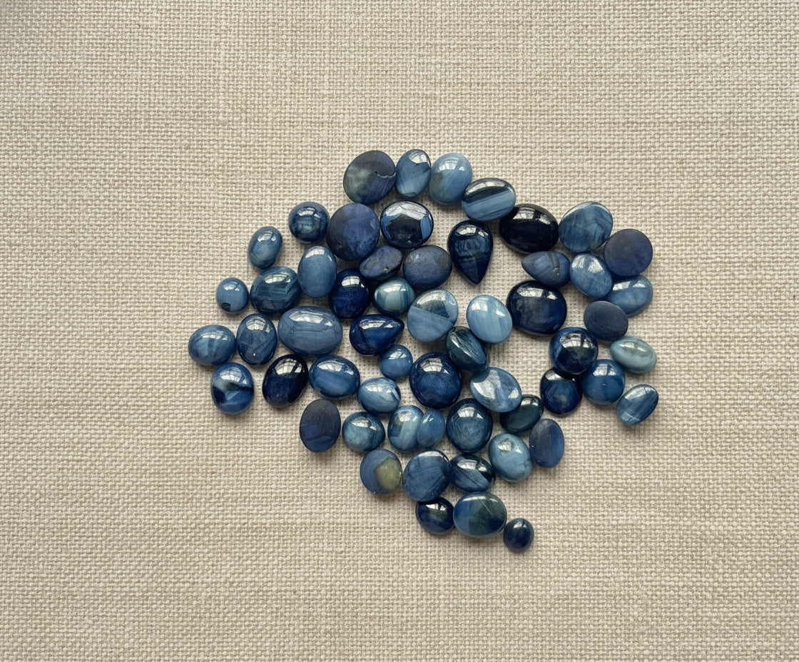 Blue Star Sapphire from Madagascar, hand-graded by The Stone Atlas, lot XA44