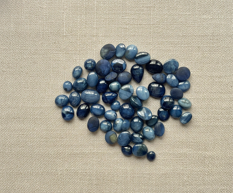 Blue Star Sapphire from Madagascar, hand-graded by The Stone Atlas, lot XA44