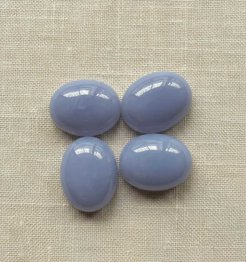 Blue Chalcedony from Indonesia, hand-graded by The Stone Atlas, lot XA46