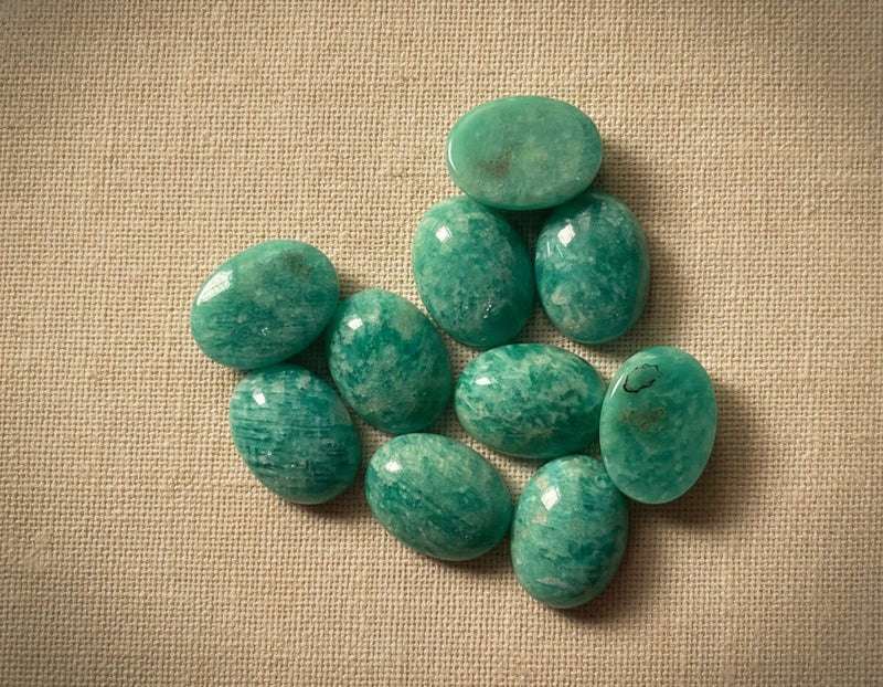 Amazonite from Peru, hand-graded by The Stone Atlas, lot XA49