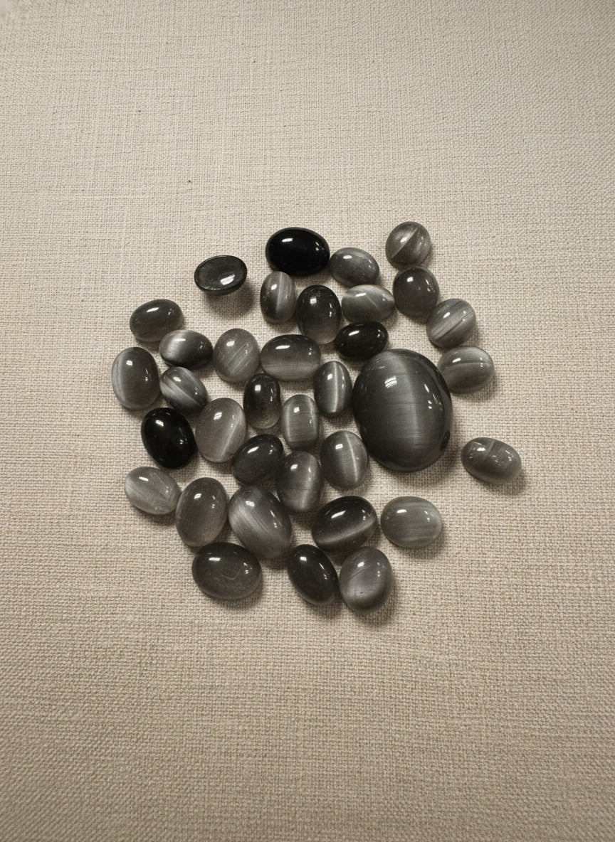 Rutilated Quartz from Brazil, hand-graded by The Stone Atlas, lot XA5