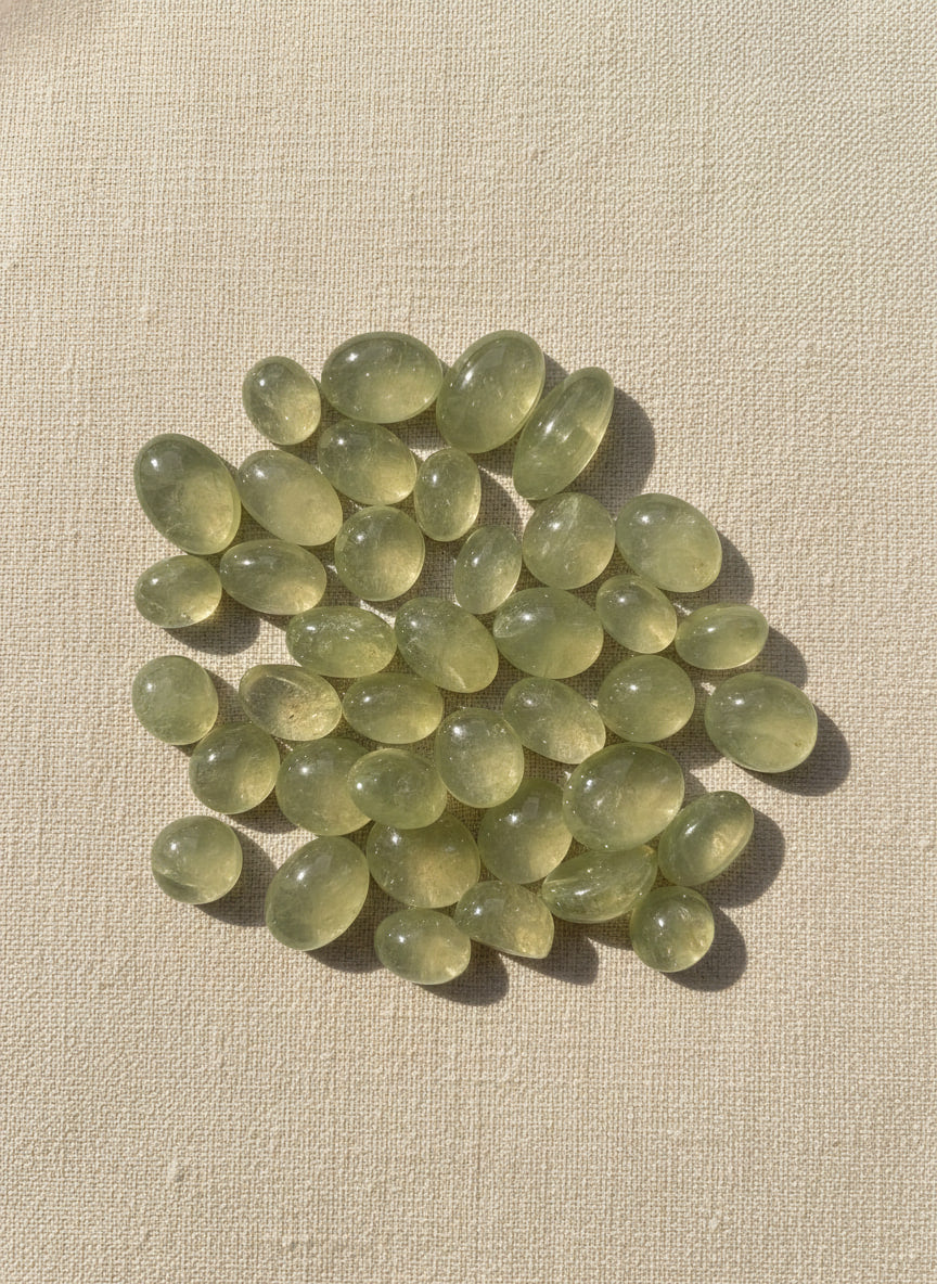 Green Moonstone from India, hand-graded by The Stone Atlas, lot XA62