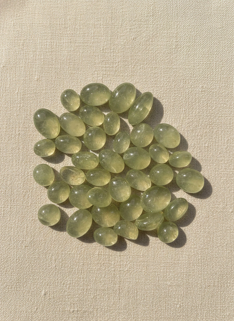 Green Moonstone from India, hand-graded by The Stone Atlas, lot XA62