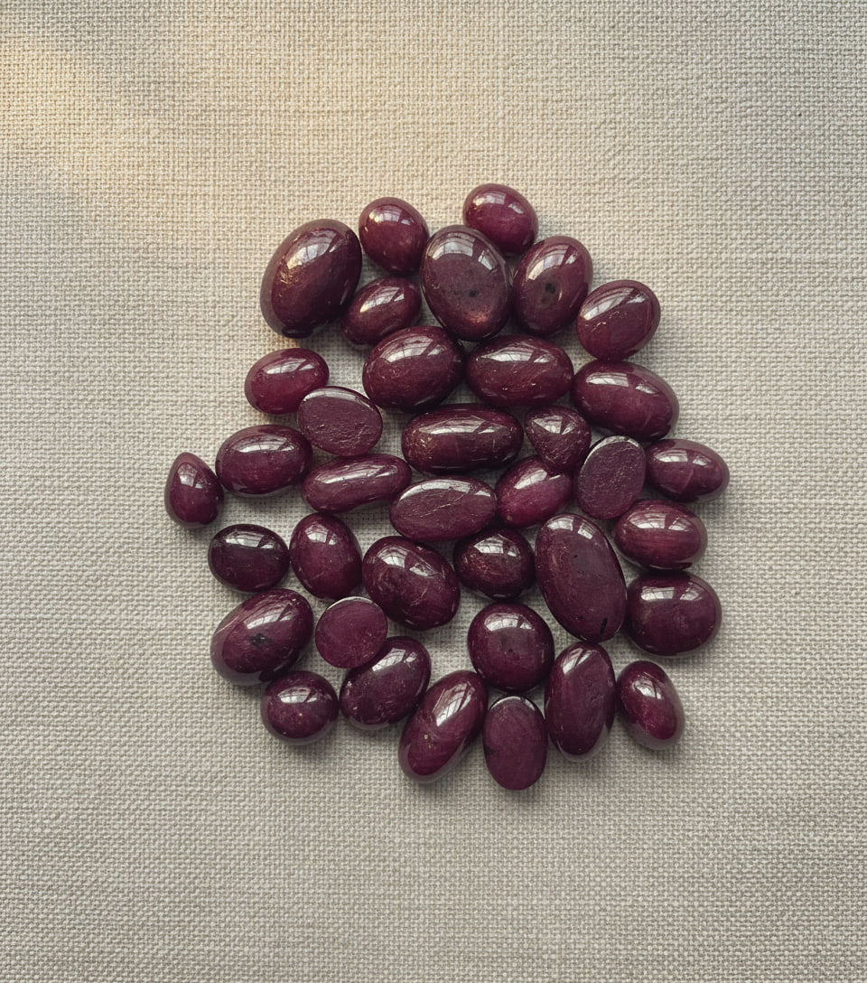 Star Ruby from Tanzania, hand-graded by The Stone Atlas, lot XA63