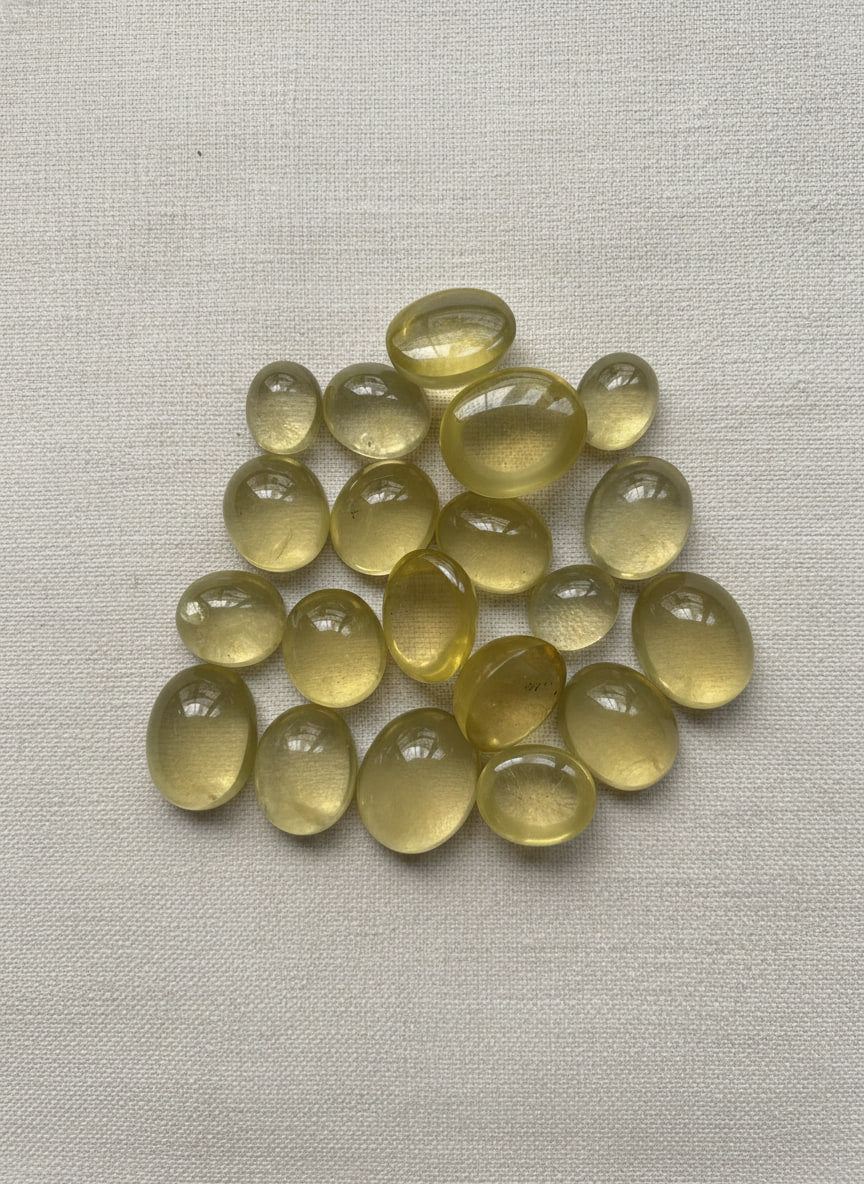 Lemon Quartz from Zambia, hand-graded by The Stone Atlas, lot XA67