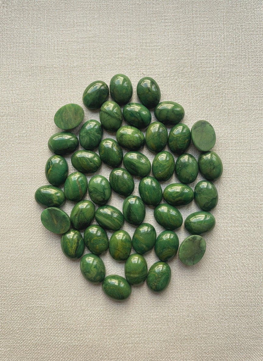 Jade from Zimbabwe, hand-graded by The Stone Atlas, lot XA80