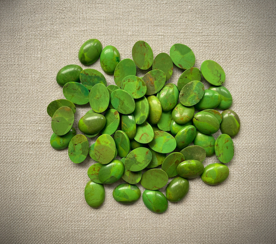Green Turquoise from Iran, hand-graded by The Stone Atlas, lot XA9