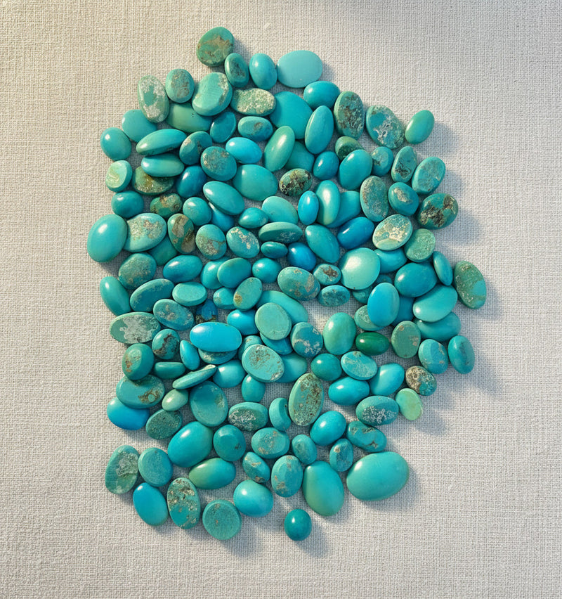 Blue Turquoise from Iran, hand-graded by The Stone Atlas, lot XA93